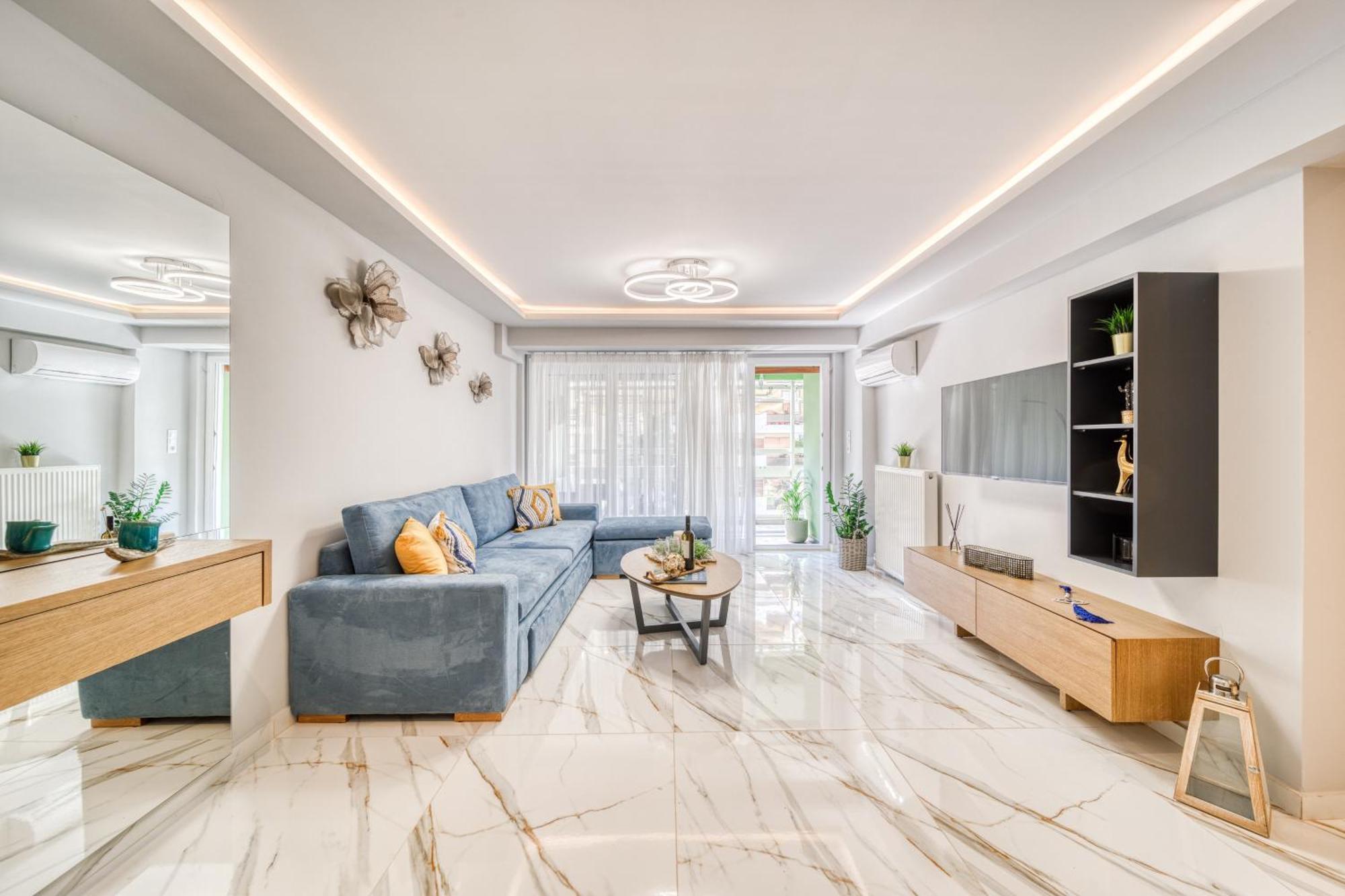 Athens Riviera, Seaview, Beachfront, Lux Apartment On Starbucks Building Buitenkant foto