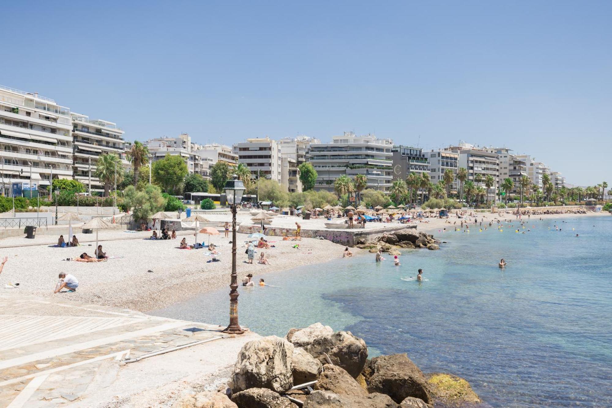 Athens Riviera, Seaview, Beachfront, Lux Apartment On Starbucks Building Buitenkant foto